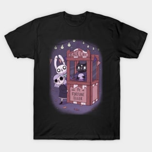 Black Cat Fortune Teller T-Shirt